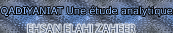 QADIYANIAT Une étude analytique